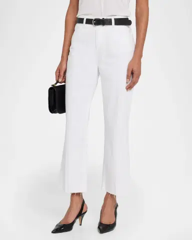 L 'Agence Wanda High-Rise Cropped Wide Jeans | Thumbnail 4
