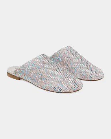 Stuart Weitzman Talia Shine Suede Mules | Thumbnail 4