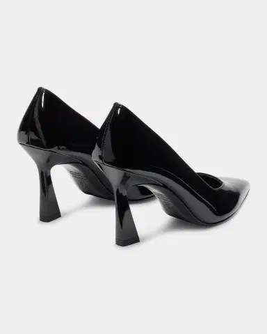 Stuart Weitzman 85mm Vinnie Patent Leather Pumps | Thumbnail 2