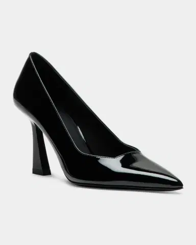 Stuart Weitzman 85mm Vinnie Patent Leather Pumps | Thumbnail 4
