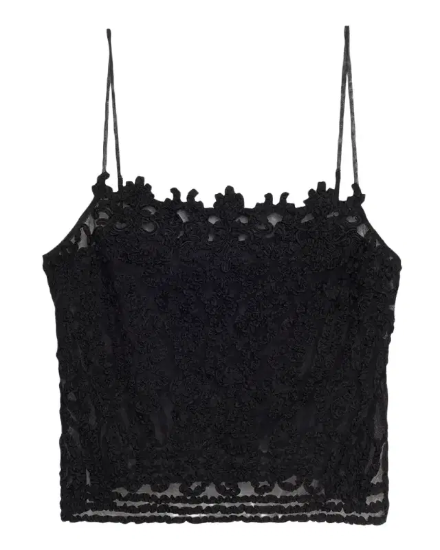 Giselle Square-Neck Ribbon Blouse