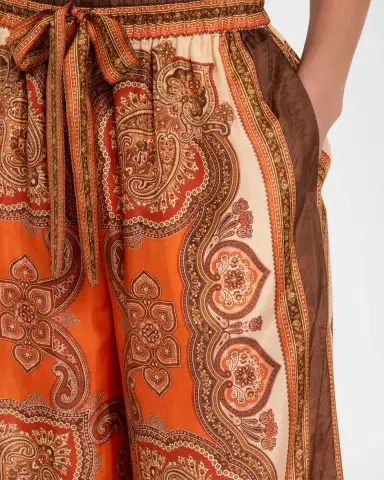 Zimmermann Mahon Relaxed Silk Pants | Thumbnail 5 Zimmermann Mahon Relaxed Silk Pants | Thumbnail 5