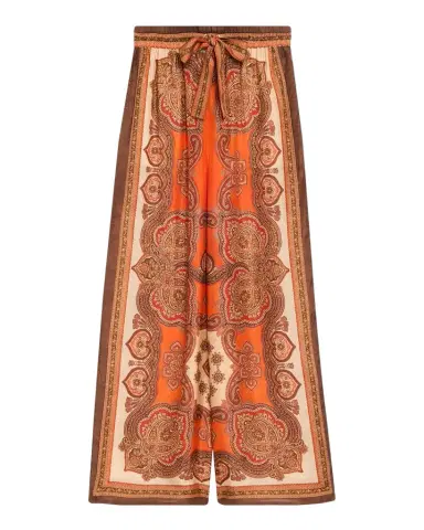 Zimmermann Mahon Relaxed Silk Pants | Thumbnail 1 Zimmermann Mahon Relaxed Silk Pants | Thumbnail 1