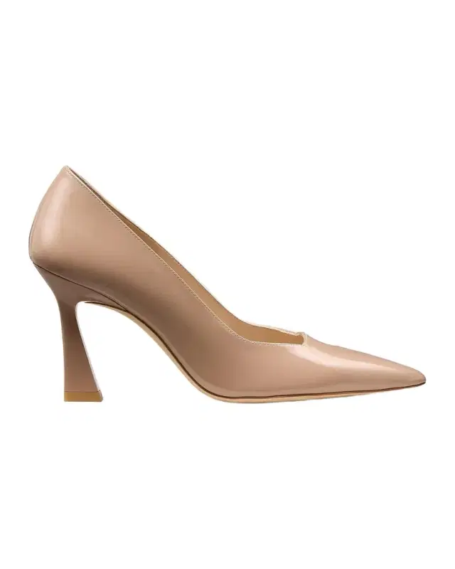Stuart Weitzman 85mm Vinnie Patent Leather Pumps