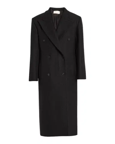 The Row Hariet Double-Breasted Wool-Cashmere Long Coat | Thumbnail 1