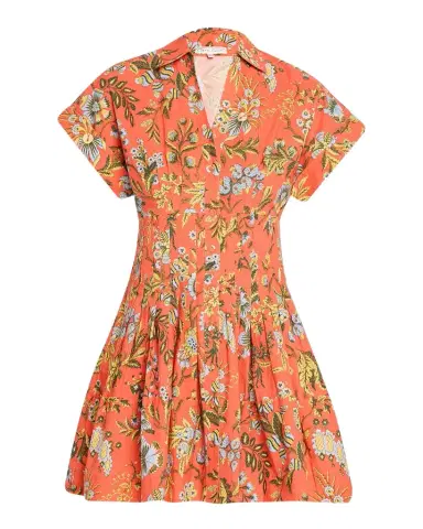 Cara Cara Nash Printed Button-Front Mini Dress | Thumbnail 1 Cara Cara Nash Printed Button-Front Mini Dress | Thumbnail 1