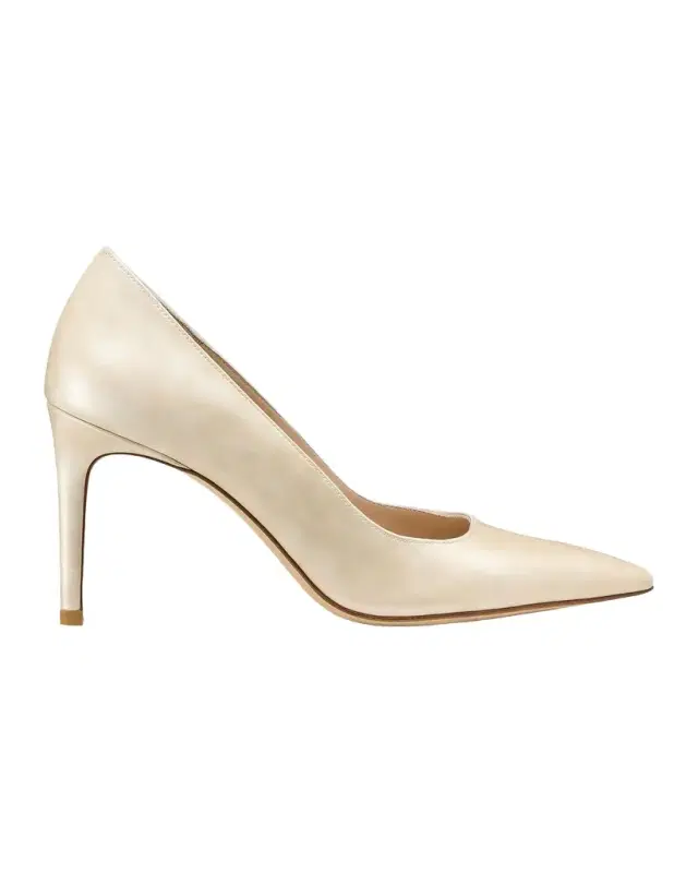 Stuart Weitzman 85mm Stuart Power Leather Pumps