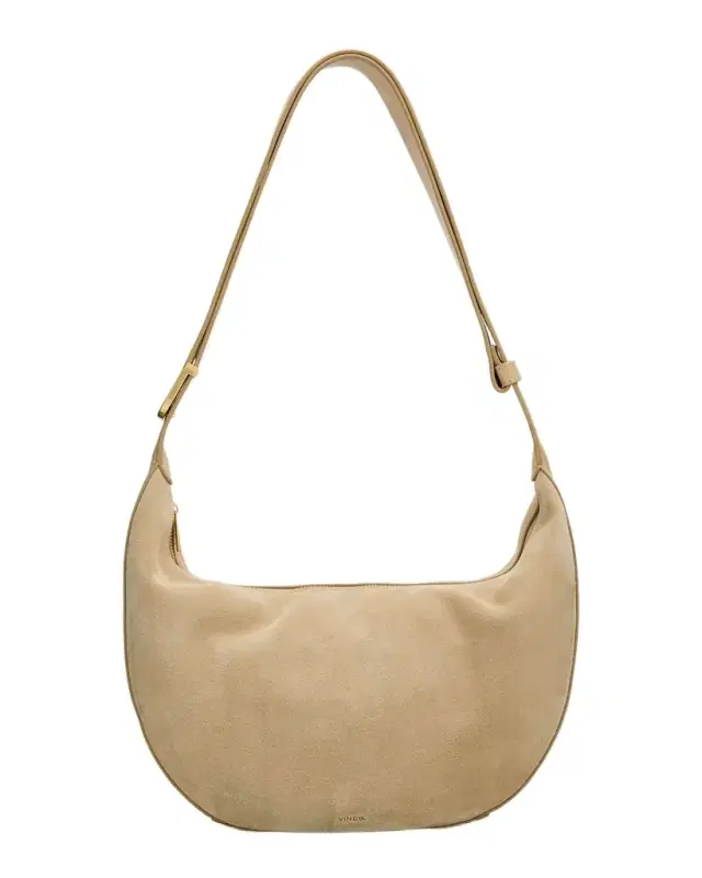 Vince Eris Small Suede Hobo Bag