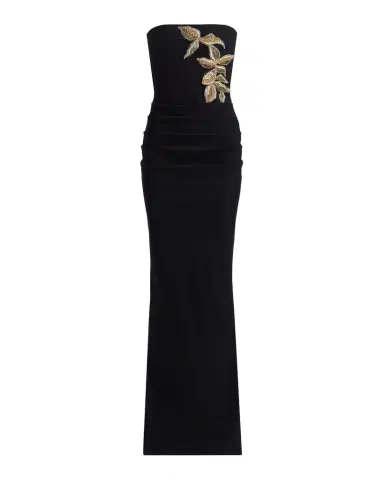 Chiara Boni La Petite Robe Nitra Strapless Bead Applique Column Gown | Thumbnail 1