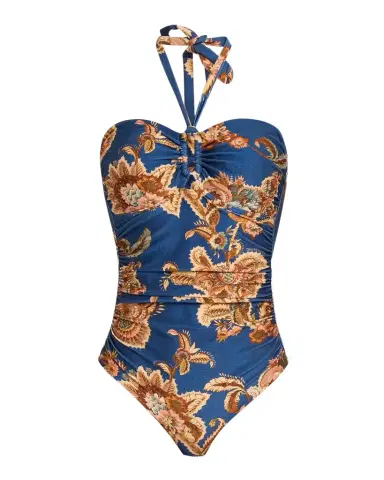 Zimmermann Aster Wide Link One-Piece Swimsuit | Thumbnail 1