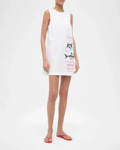 STAUD Brea Mini Dress | Thumbnail 2 STAUD Brea Mini Dress | Thumbnail 2