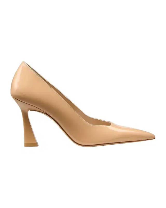 Stuart Weitzman 85mm Vinnie Patent Leather Pumps