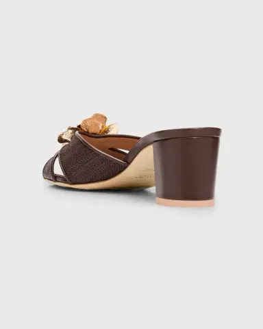 Malone Souliers 45mm Suri Raffia Mule Sandals | Thumbnail 4 Malone Souliers 45mm Suri Raffia Mule Sandals | Thumbnail 4