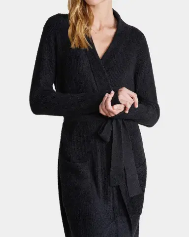 Barefoot Dreams CozyChic Lite Ribbed Robe | Thumbnail 4