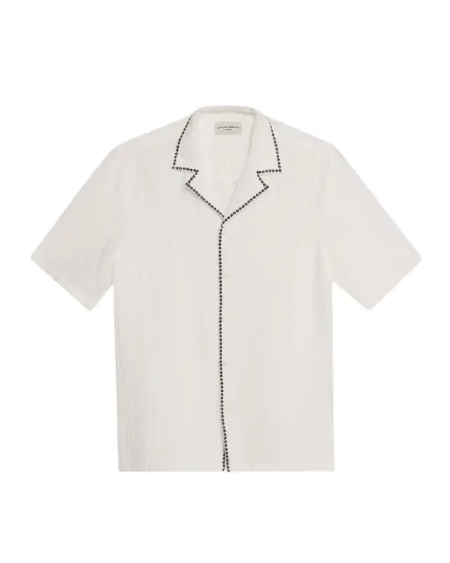 Men 's Eren Textured Viscose Short-Sleeve Camp Shirt