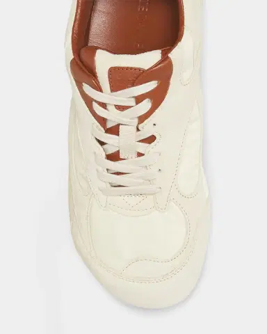 Bottega Veneta Orbit Lite Lace-Up Suede and Nylon Sneakers | Thumbnail 4