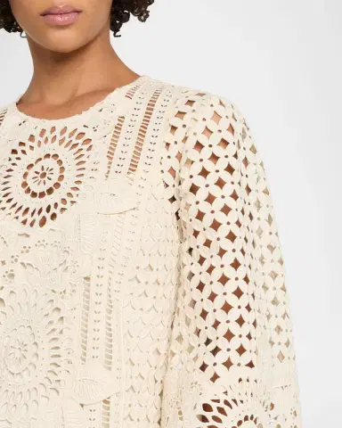 Zimmermann Indra Embroidered Mini Dress | Thumbnail 5