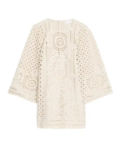 Zimmermann Indra Embroidered Mini Dress | Thumbnail 1