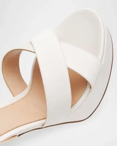 Gianvito Rossi Sabrina Satin Crisscross Ankle-Strap Platform Sandals | Thumbnail 3