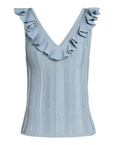 Zimmermann Aster Metallic Frill Top | Thumbnail 1 Zimmermann Aster Metallic Frill Top | Thumbnail 1