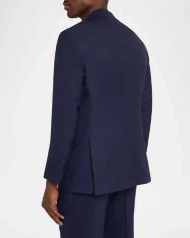 Kiton Men's Mini-Check Wool Modern Fit Two-Piece Suit | Thumbnail 5