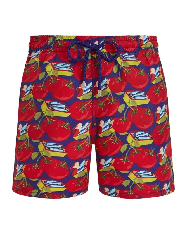 Vilebrequin Men's Sardine and Tomato Swim Trunks