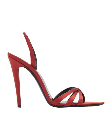 Saint Laurent 110mm Kate Satin Sandals | Thumbnail 1