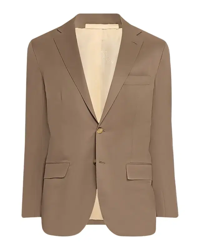 Kiton Men 's Solid Wool Single-Breasted Sport Coat