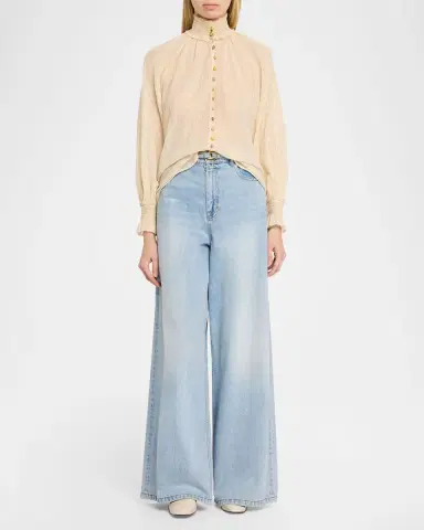 Zimmermann Indra Relaxed Flare Jeans | Thumbnail 2 Zimmermann Indra Relaxed Flare Jeans | Thumbnail 2