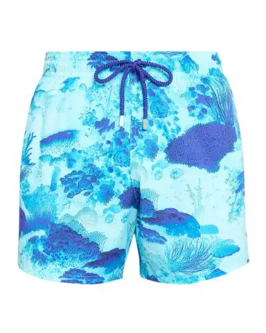 Vilebrequin Men's Coral Reef Stretch Swim Trunks | Thumbnail 1 Vilebrequin Men's Coral Reef Stretch Swim Trunks | Thumbnail 1