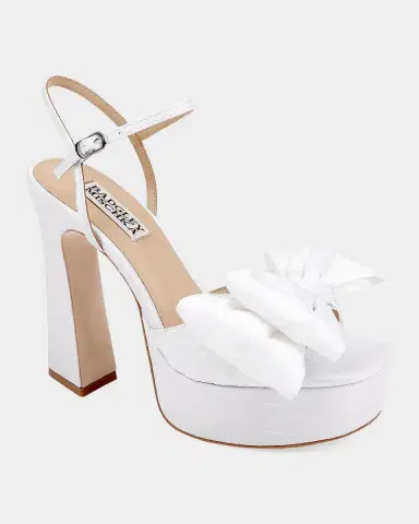 BADGLEY MISCHKA 85mm Olivia Satin Bow Platform Sandals | Thumbnail 6 BADGLEY MISCHKA 85mm Olivia Satin Bow Platform Sandals | Thumbnail 6