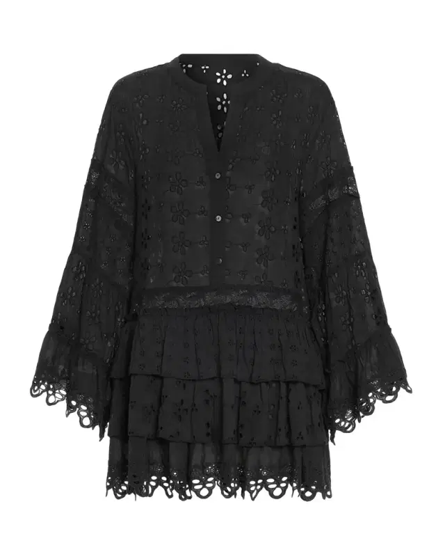 Ramy Brook Roxanne Eyelet Mini Sun Dress