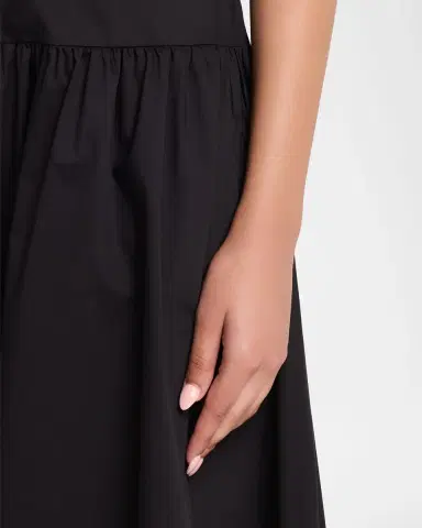 L'Agence Rima Belted Midi Dress | Thumbnail 5 L'Agence Rima Belted Midi Dress | Thumbnail 5