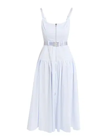 L'Agence Rima Belted Midi Dress | Thumbnail 1 L'Agence Rima Belted Midi Dress | Thumbnail 1