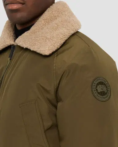 Canada Goose Men's Chilliwack Fleece-Collar Down Bomber Jacket | Thumbnail 5 Canada Goose Men's Chilliwack Fleece-Collar Down Bomber Jacket | Thumbnail 5