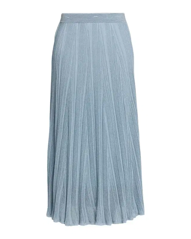 Aster Metallic Midi Skirt