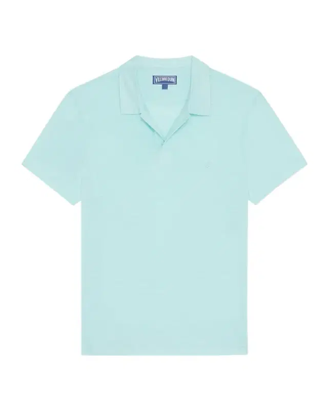 Vilebrequin Men's Linen Jersey Johnny Collar Polo Shirt