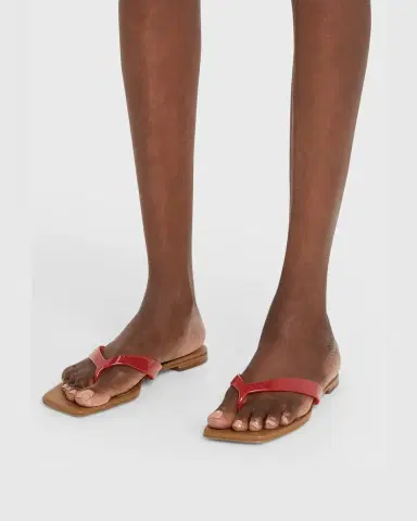 Vince San Juan Jelly Flat Thong Sandals | Thumbnail 2 Vince San Juan Jelly Flat Thong Sandals | Thumbnail 2