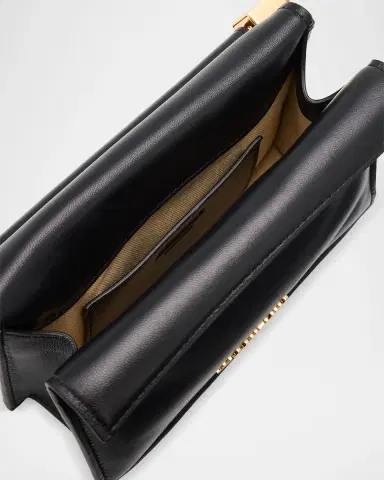 Jacquemus Rolled-Top Rond Carre Leather Clutch Bag | Thumbnail 4 Jacquemus Rolled-Top Rond Carre Leather Clutch Bag | Thumbnail 4