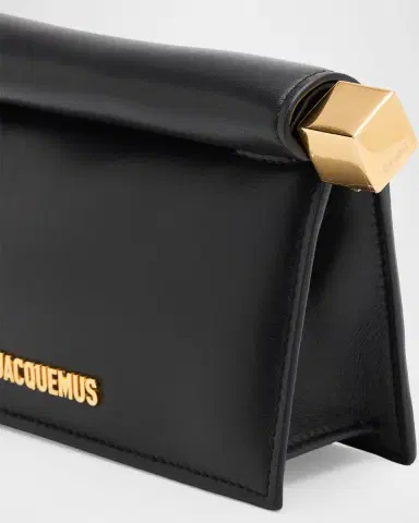 Jacquemus Rolled-Top Rond Carre Leather Clutch Bag | Thumbnail 6 Jacquemus Rolled-Top Rond Carre Leather Clutch Bag | Thumbnail 6