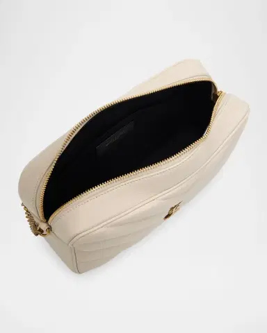Saint Laurent LouLou YSL Chevron Quilted Crossbody Bag | Thumbnail 3 Saint Laurent LouLou YSL Chevron Quilted Crossbody Bag | Thumbnail 3