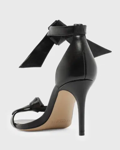 Alexandre Birman 75mm Clarita Leather Bow Ankle-Strap Sandals | Thumbnail 3 Alexandre Birman 75mm Clarita Leather Bow Ankle-Strap Sandals | Thumbnail 3