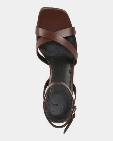 Vince 75mm Parma Leather Wedge Sandals | Thumbnail 3