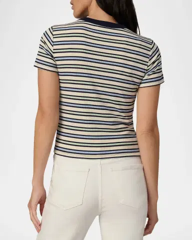 Joe's Jeans The Striped Baby Tee | Thumbnail 3