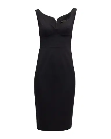 BLACK HALO Sleeveless Sweetheart Midi Sheath Dress | Thumbnail 1