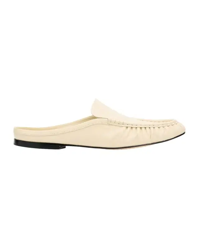 Vince Tevin Leather Loafer Mules