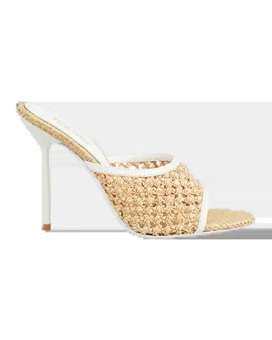 Paris Texas 105mm Lidia Woven Mule Sandals | Thumbnail 2 Paris Texas 105mm Lidia Woven Mule Sandals | Thumbnail 2