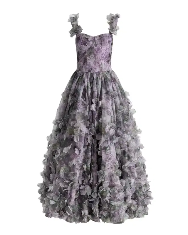 Calissa Floral Ball Gown
