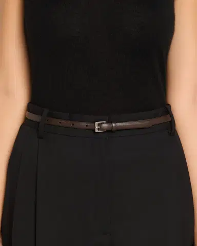 THE ROW City Leather Skinny Belt | Thumbnail 2