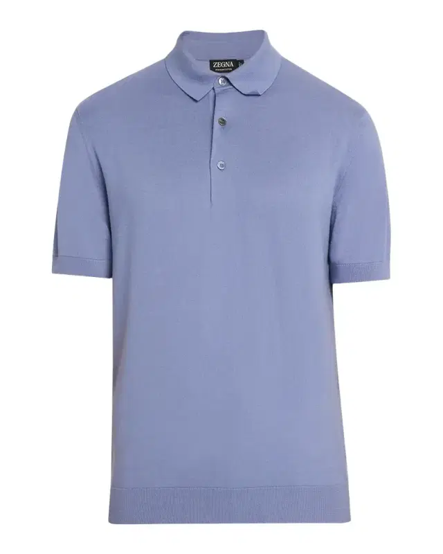 ZEGNA Men 's Osai Cotton Polo Shirt